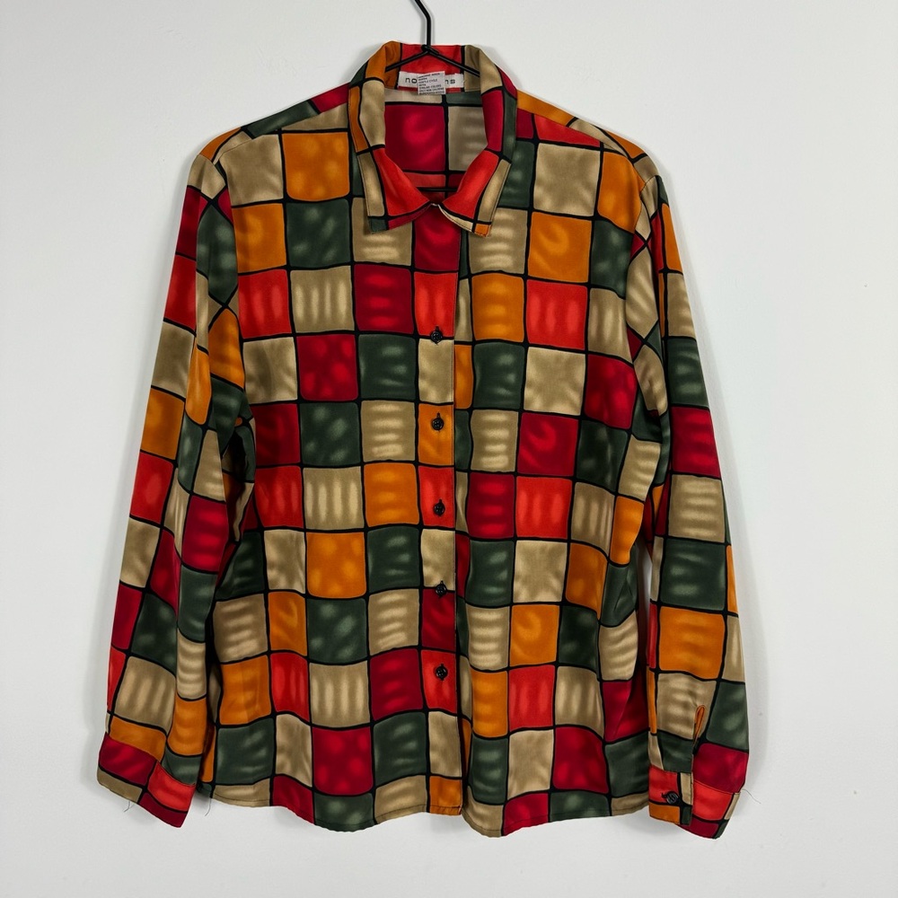 Notations Vintage Multicolor Checkered Shirt